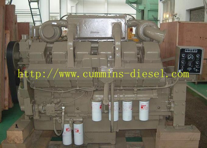 Dislocación auténtica de los cilindros 38L del motor diesel KTA38-C1050 V-12 de la maquinaria industrial de los Cummings