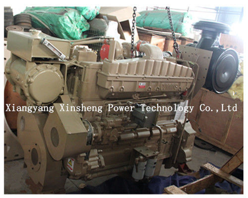 Motor diesel del cajón CCEC 6 del cilindro refrigerado por agua de NTA855-P450 para el sistema diesel de la bomba de agua
